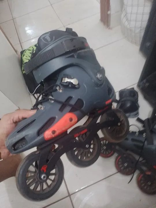 Patins traxart freestyle urb 3 rodas  - Foto 5