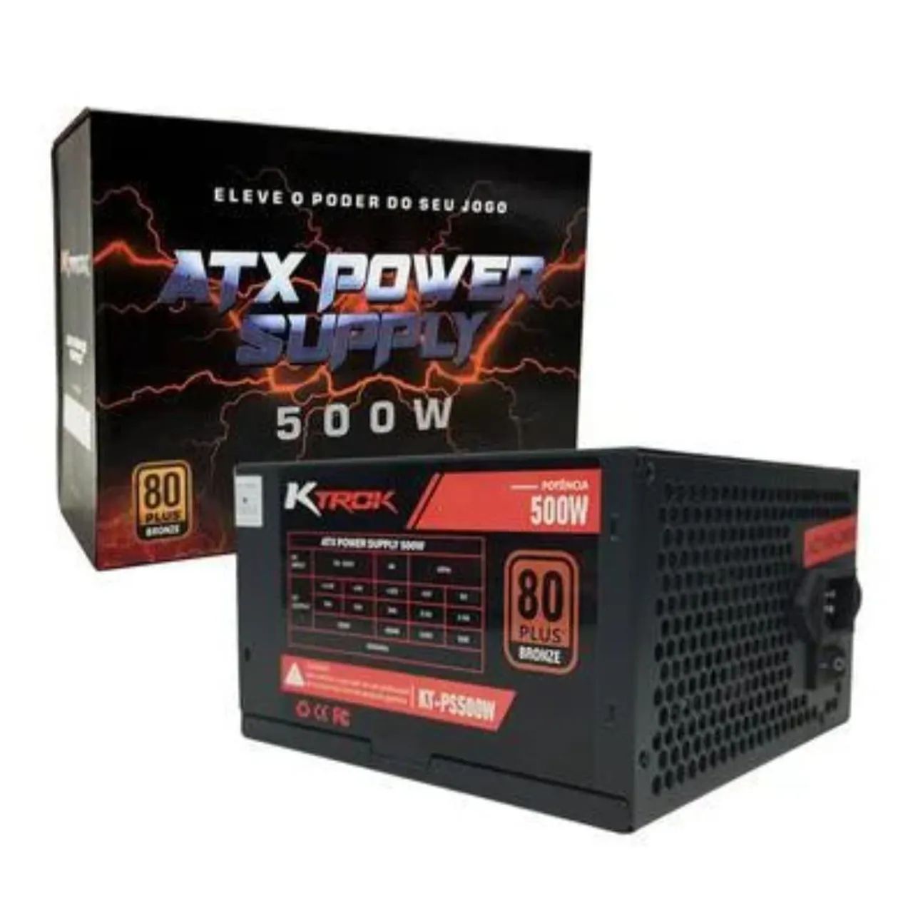 Fonte Ktrok 500W 80 Plus Bronze - Foto 2