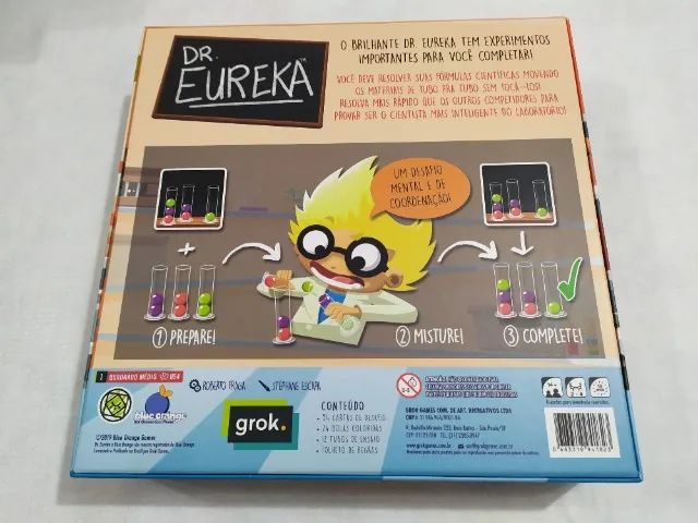 Dr. Eureka - Boardgame - Jogo De Tabuleiro - Jogo Destreza - Foto 3