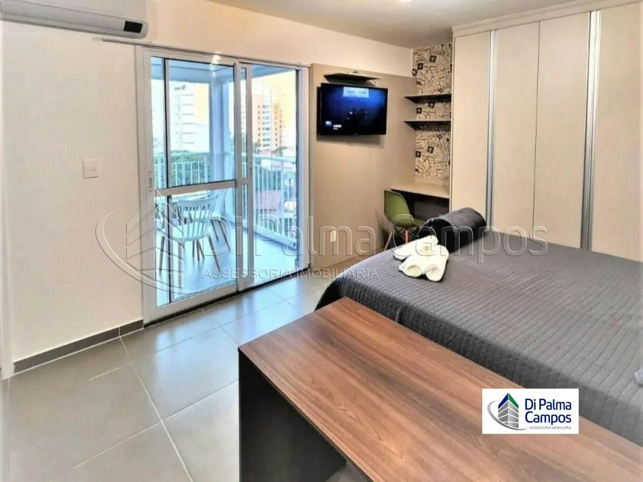 Studio mobiliado de 32m² para alugar no bairro da Vila Mariana próximo ao metrô