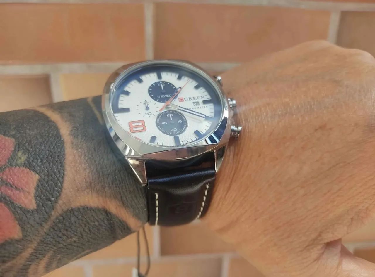 Relógio Masculino Curren 8324 - Foto 4