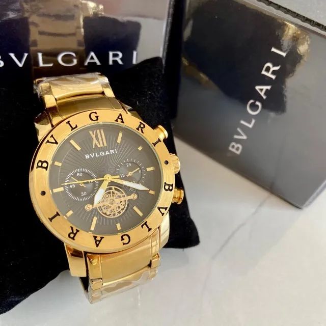 Relógio Bvlgari turbilhão 