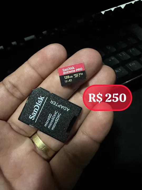Adaptador para Cartão de Memória Micro SD 128Gb