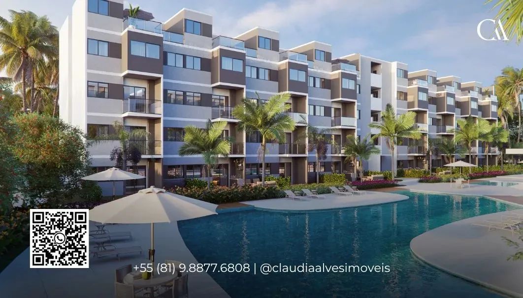 FLAT NA PRAIA DOS CARNEIROS | STUDIO 2 QUARTOS e 3 QUARTOS | BOULEVARD CARNEIROS - Foto 2