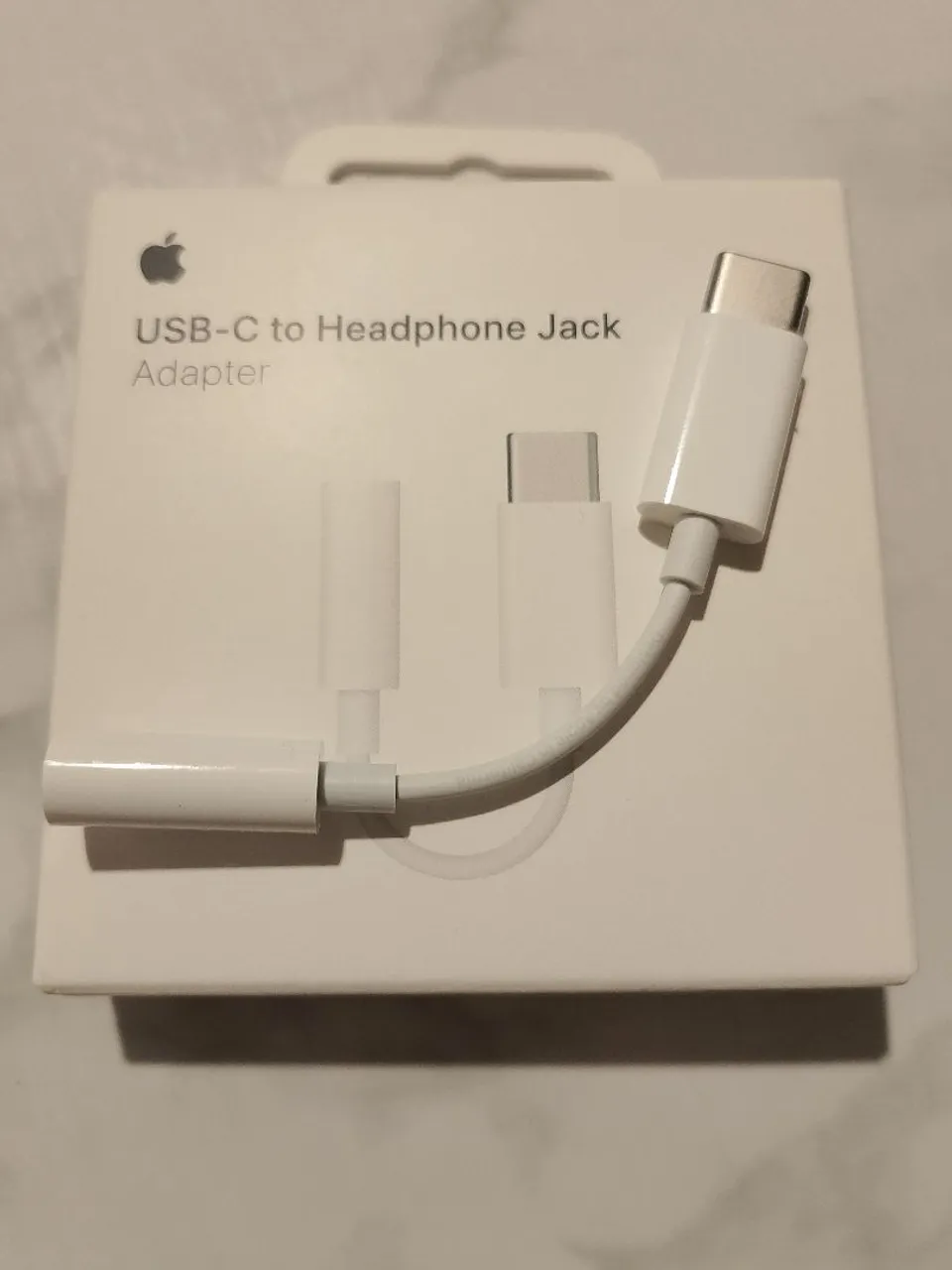 Adaptador de USB-C para conector de fones de ouvido de 3,5 mm