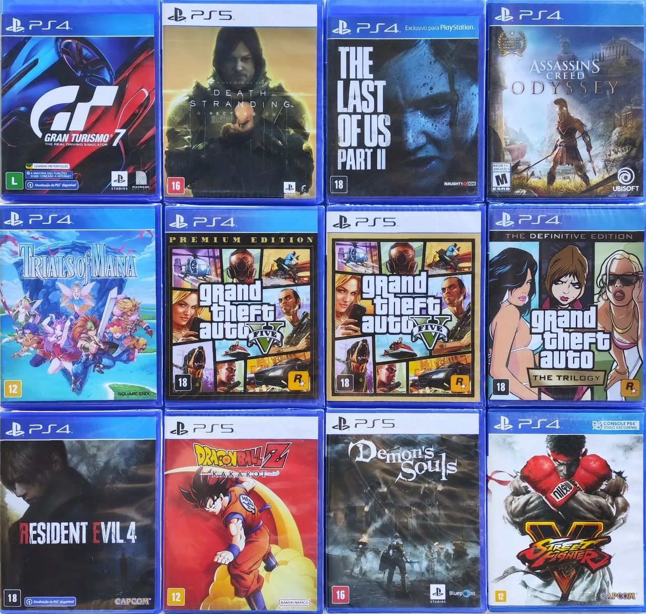 Jogos PS4 & PS5 - Diversos Títulos