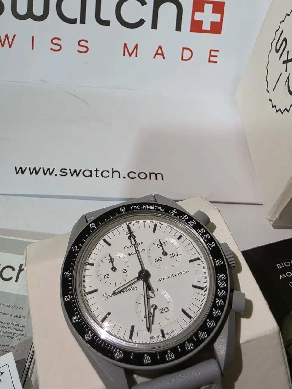 Omega x Moonswatch 1965 full set novo com nota fiscal - Acessórios