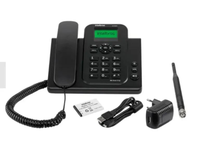 Telefone Celular Fixo GSM Dual Chip Intelbras CF 4202 - Foto 5