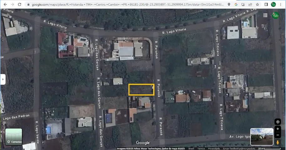 Terreno com 450m2 próximo ao Centro de Cambé- Ótimo Valor  - Foto 2