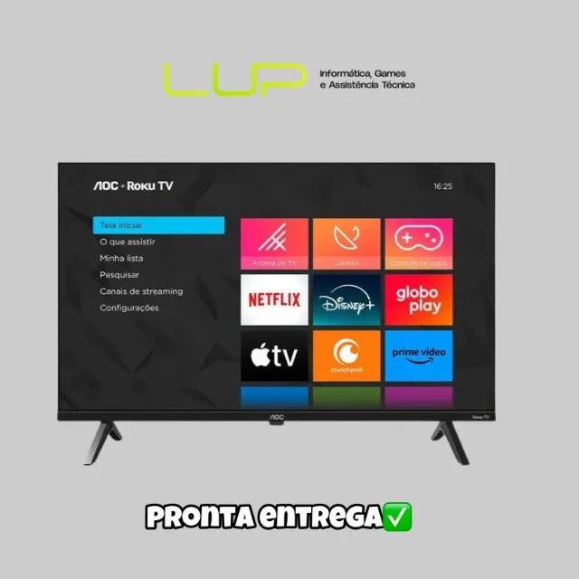 Smart Tv 40 Aoc LED Full Hd Roku Tv (Loja Física) - Foto 2