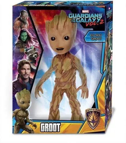 Boneco Groot Guardiões da Galáxia Gigante Mimo 45 cm - Foto 2