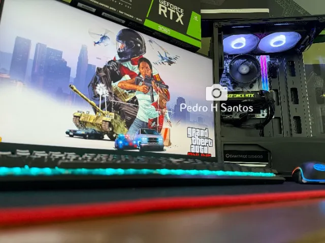 PC-Gamer Ryzen 5-3500x B450M 16gb M2-NVMe 1tb RTX-3060 PNY 12gb Win 11