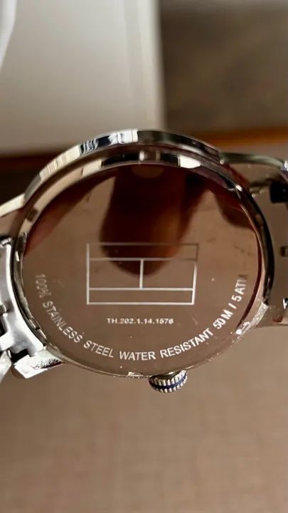 Relógio Tommy Hilfiger Masculino USADO - Foto 3