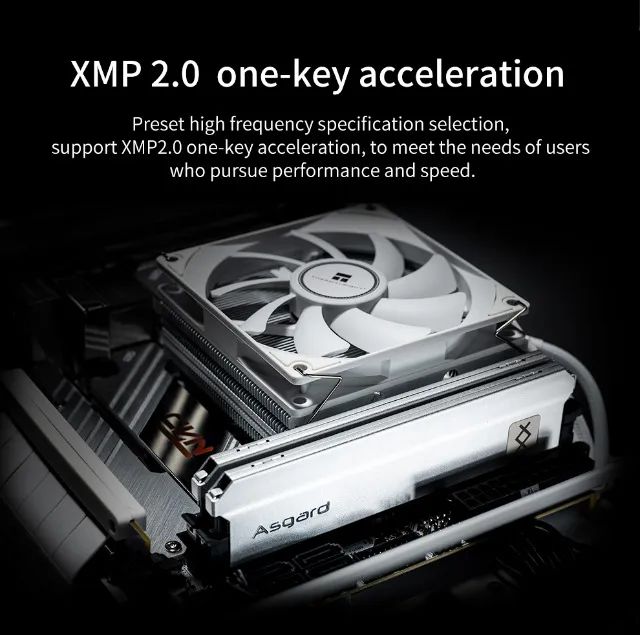 Memória DDR4 32gb Asgard Nova 2x16gb 3200mhz lacradas - Foto 3