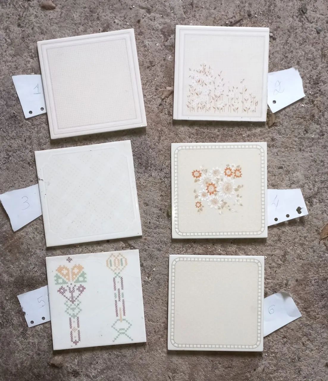 Azulejos Decorativos - Diversos Modelos Antigos