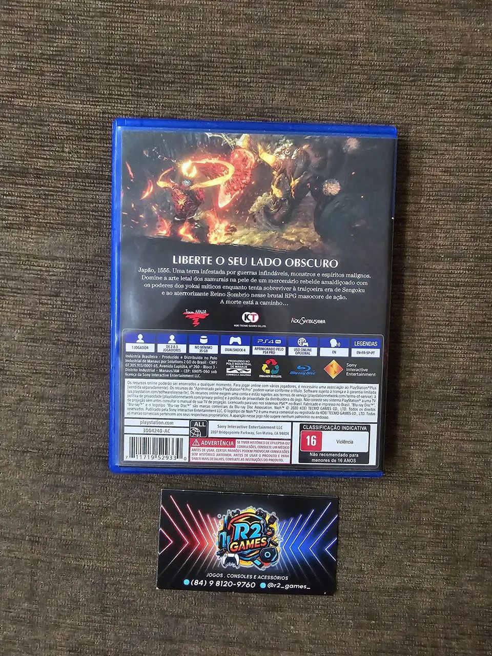 NIOH 2 (PS4) JOGO - Foto 2