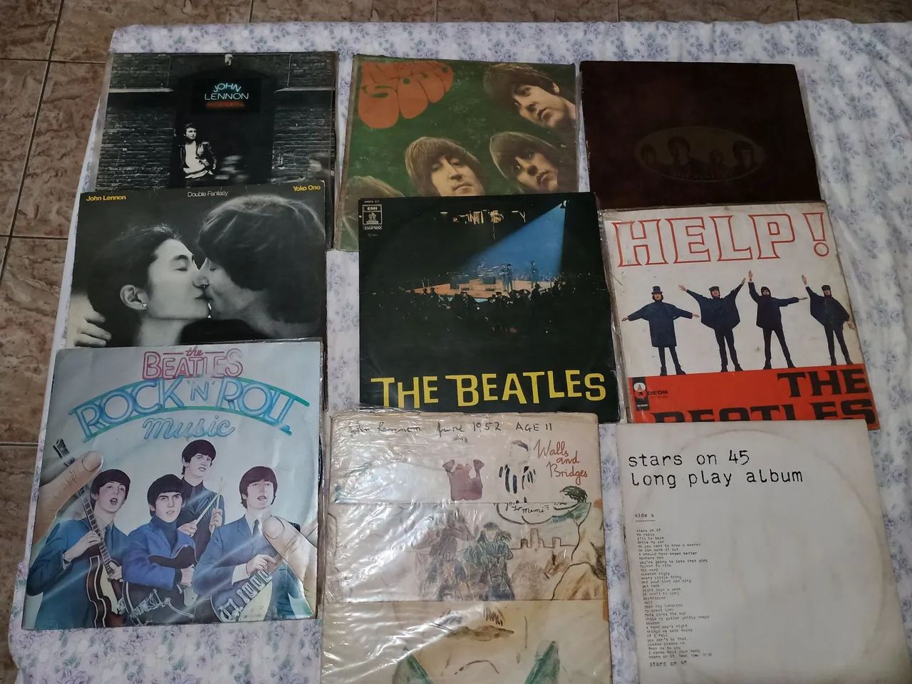 LPs discos de vinil - coleção The Beatles/John Lenon