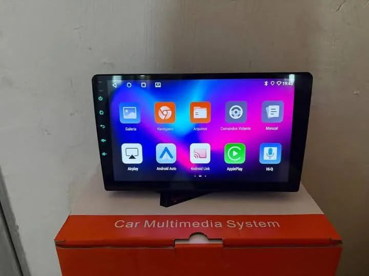 Multimídia 9P Android 4ram 64g g carplay YouTube wifi Waze Netflix Universal  - Foto 2