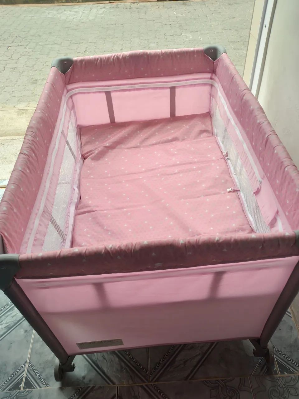 Berço portátil com mosquiteiro - Foto 5