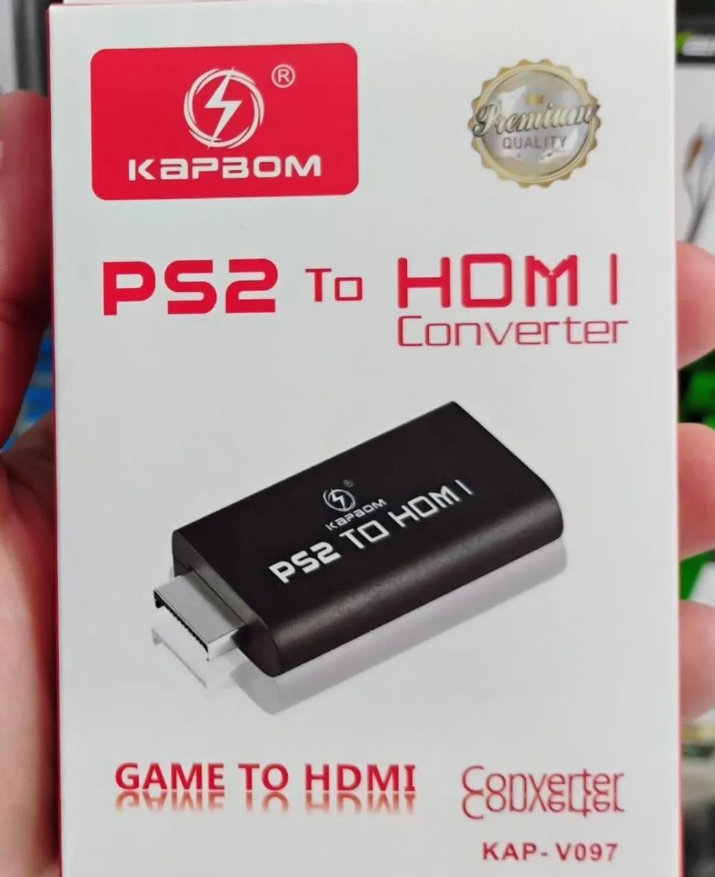 Conversor PS2 para HDMI - Kapbom