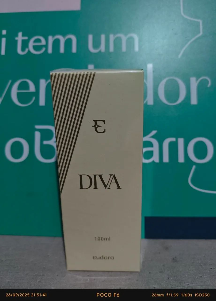 Perfume Feminino Diva Tradicional da Eudora