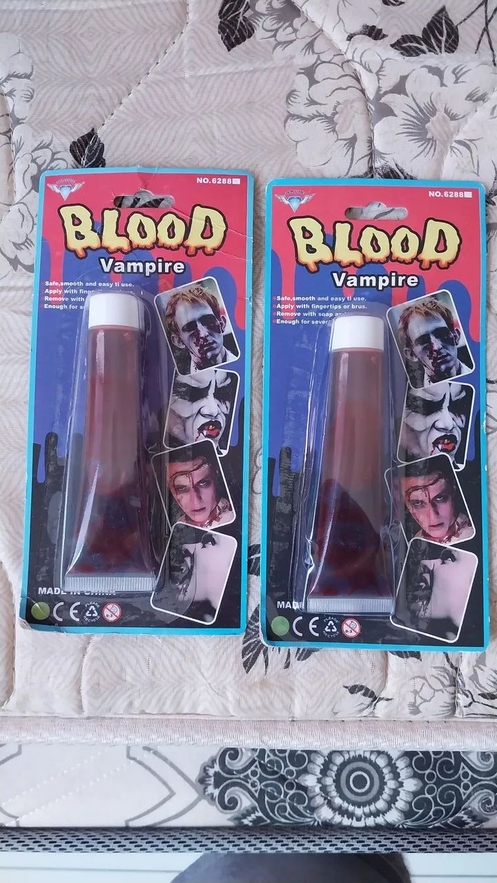 Sangue falso halloween bruxas terror