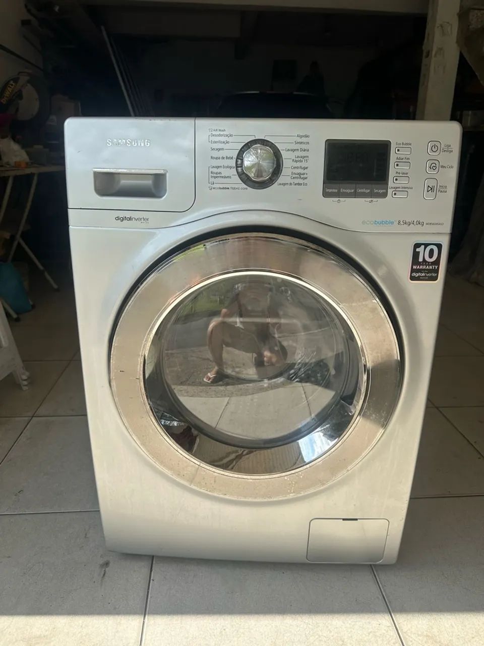 Máquina de lavar e secar Samsung 10 kilos 