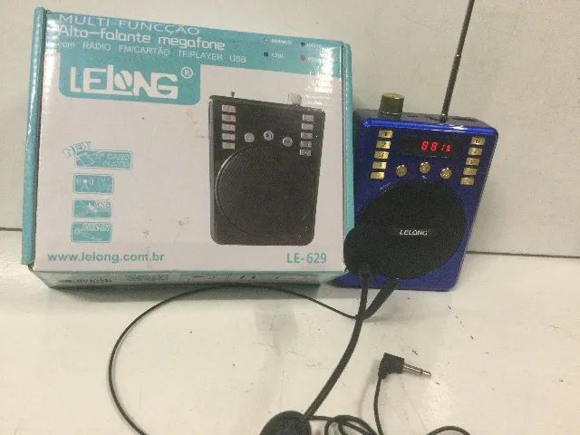 radio fm usb sd microfone megafone  - Foto 4