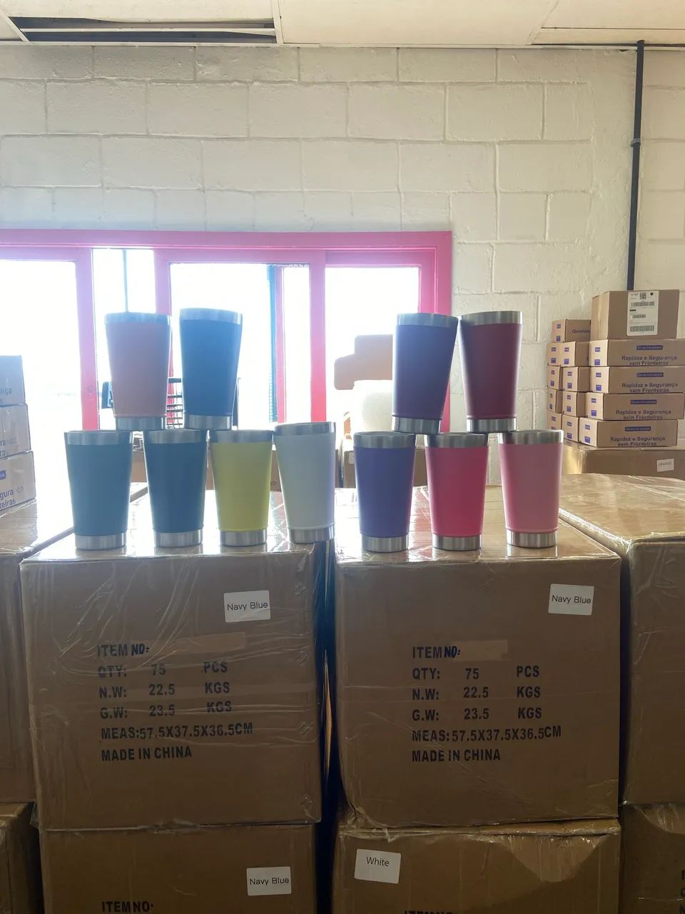 COPO TÉRMICO COM TAMPA E ABRIDOR 473ml  ATACADO - Foto 3