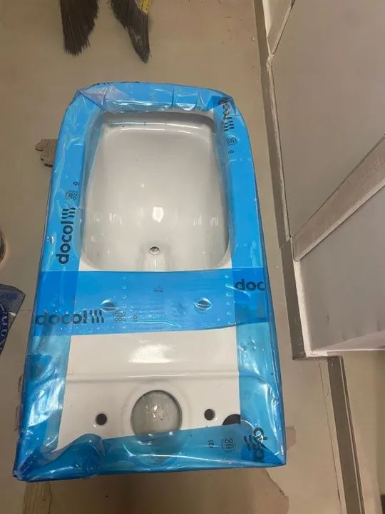 Kit Vaso Sanitário Com Caixa Acoplada Gali Branco Docol - Foto 5