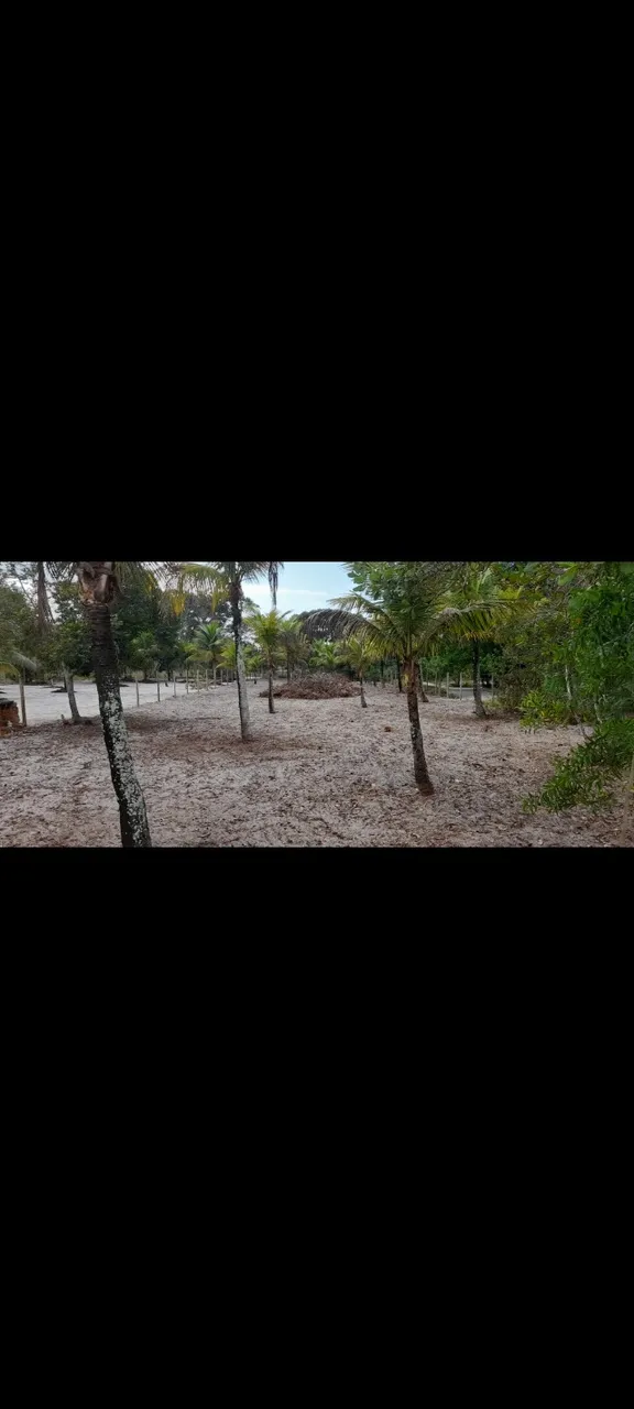 Área de terreno.
