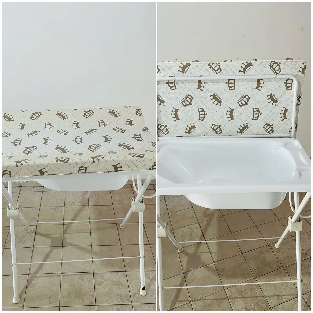 Banheira e trocador galzerano 