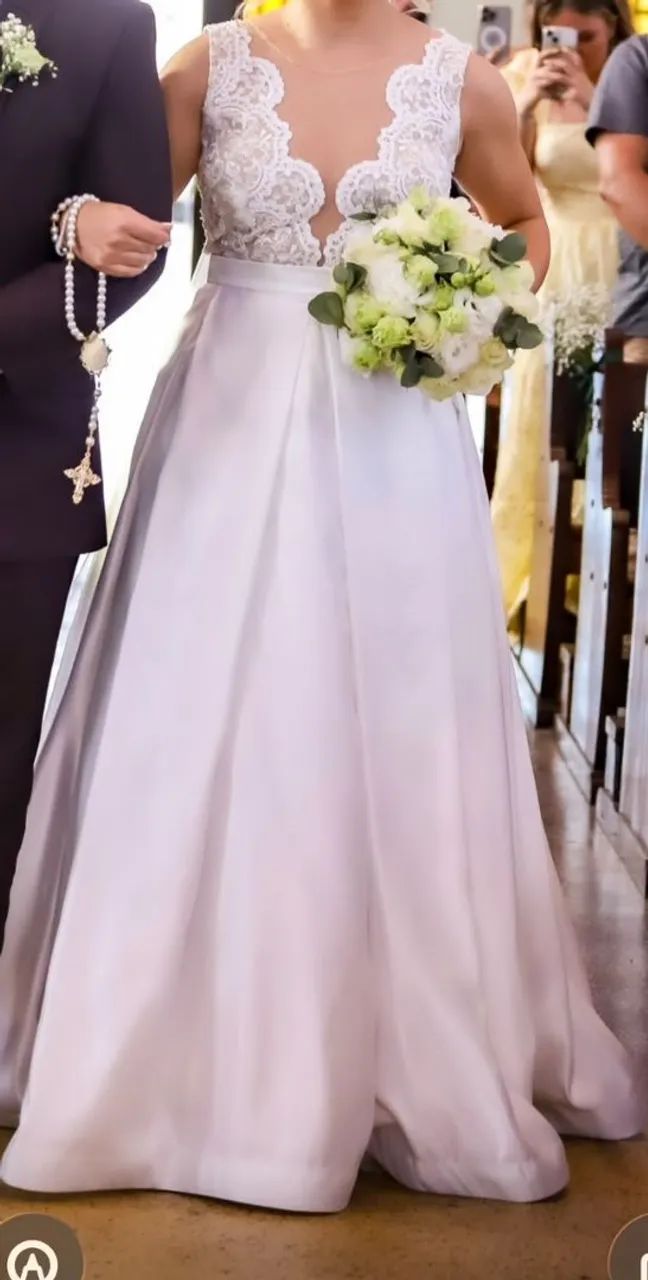 Vestido de noiva exclusivo sob medida. - Foto 5