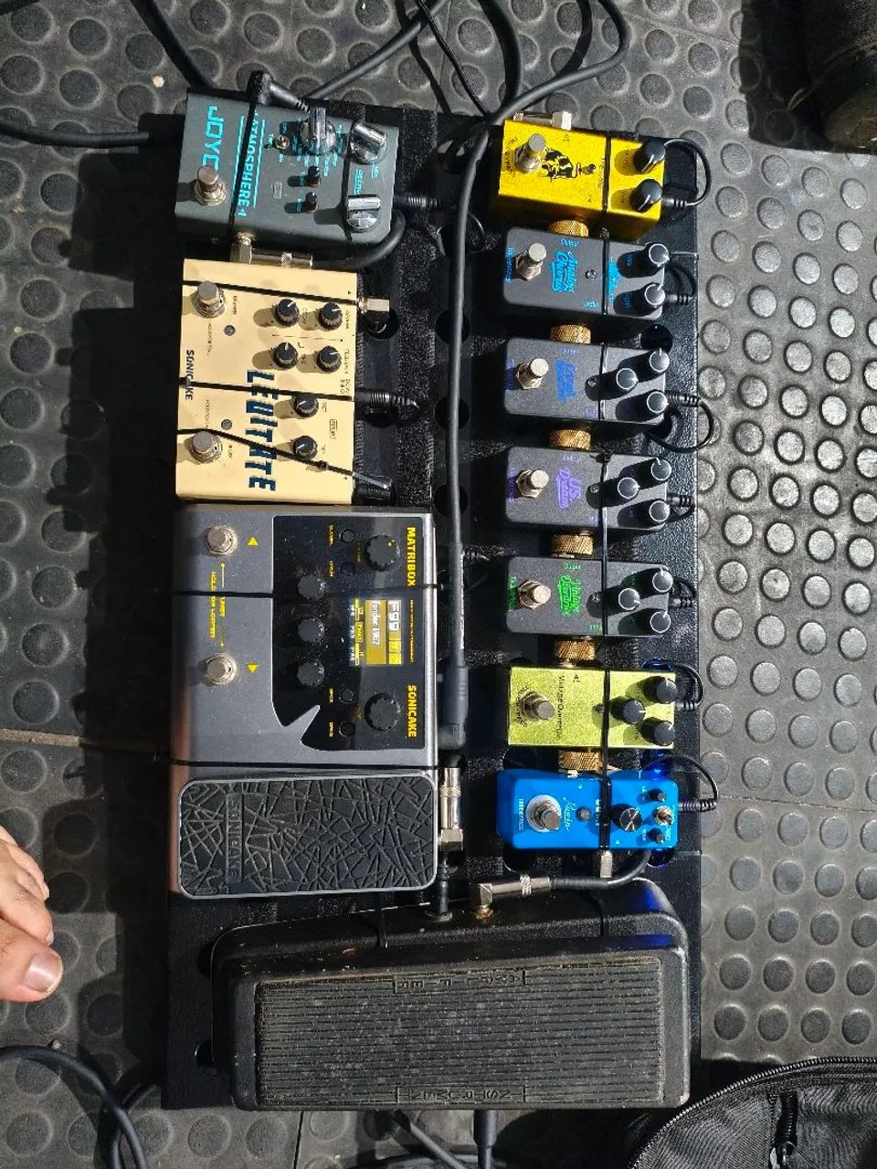 Setup de Pedais guitarra completo