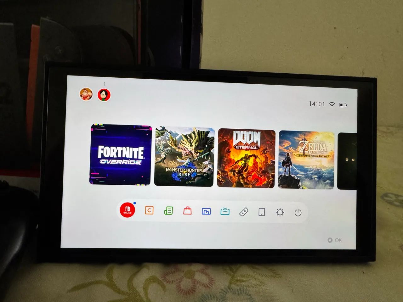 Nintendo Switch 2 Semi Novo com Pro Controller - Foto 2