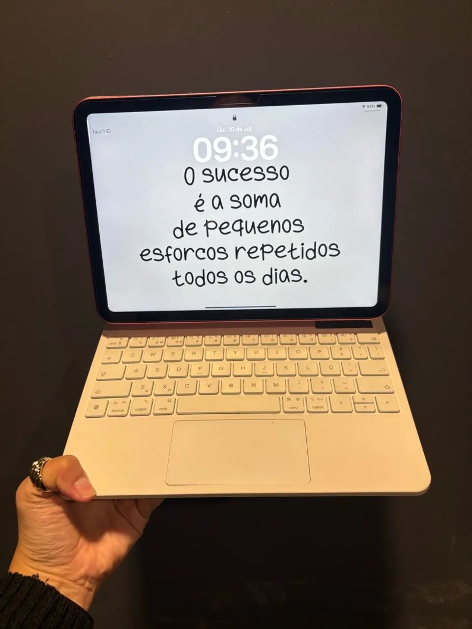 Vendo iPad 11 128gb rosa - Foto 2