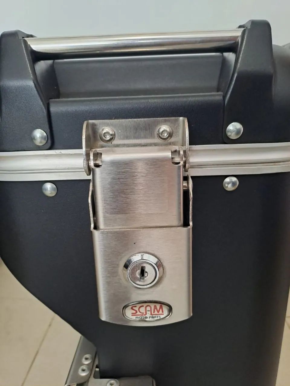 Kit Bau: Bauleto Traseiro + Bau Lateral para Moto - Foto 4