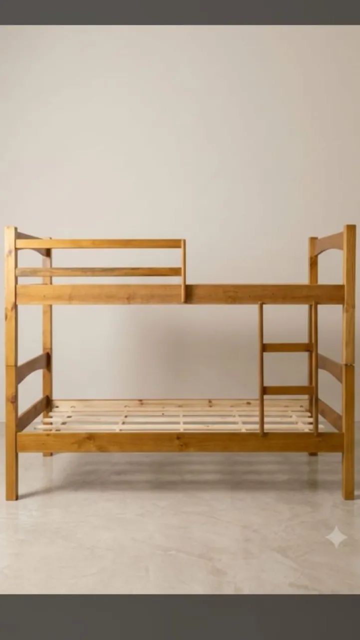 Cama beliche com proteção lateral  - Foto 2