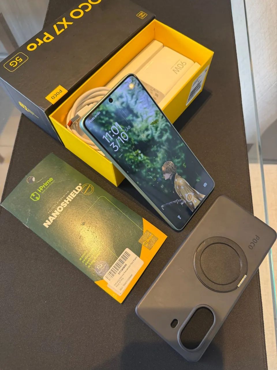 POCO X7 PRO 256 gb 8gb - 99% bateria - Foto 2