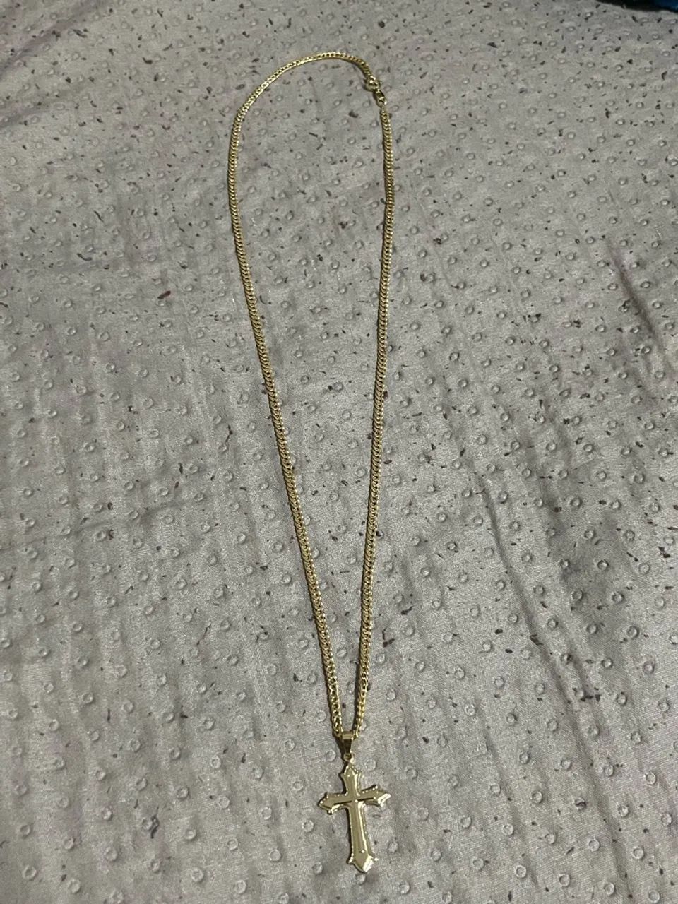 Correntinha banhada 60cm