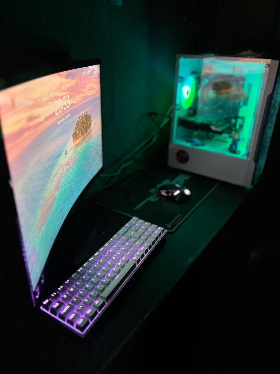 PC GAMER COMPLETO + MONITOR CURVO SAMSUNG - Foto 5