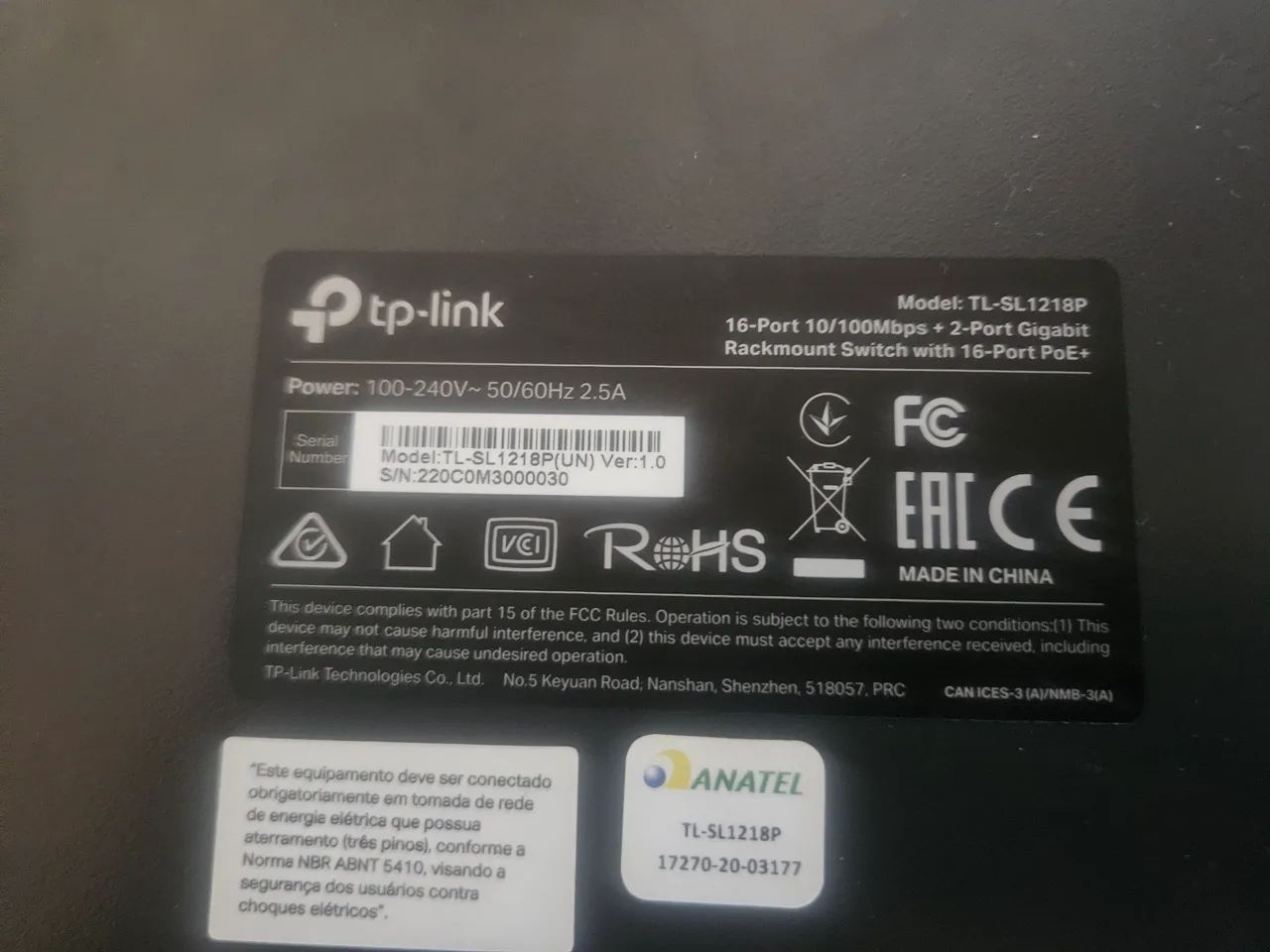 Switch TP-link 16 portas - Foto 2