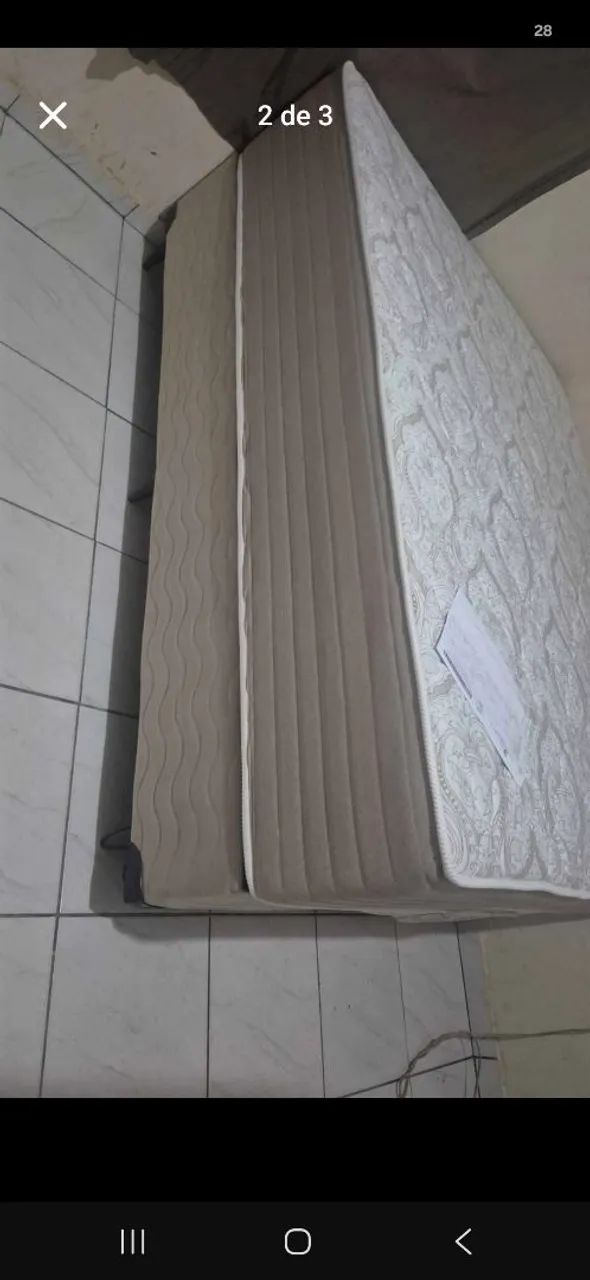 Colchão Star New + base Sommier Queen - Foto 2