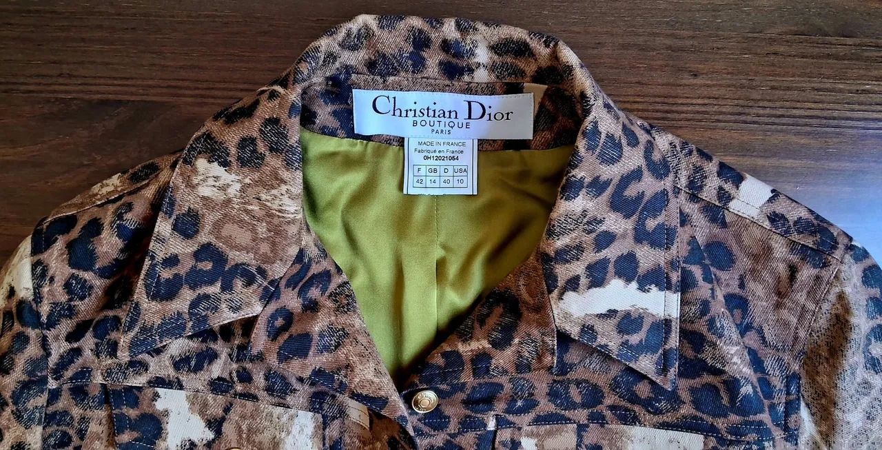 Jaqueta onça Christian Dior - Foto 3