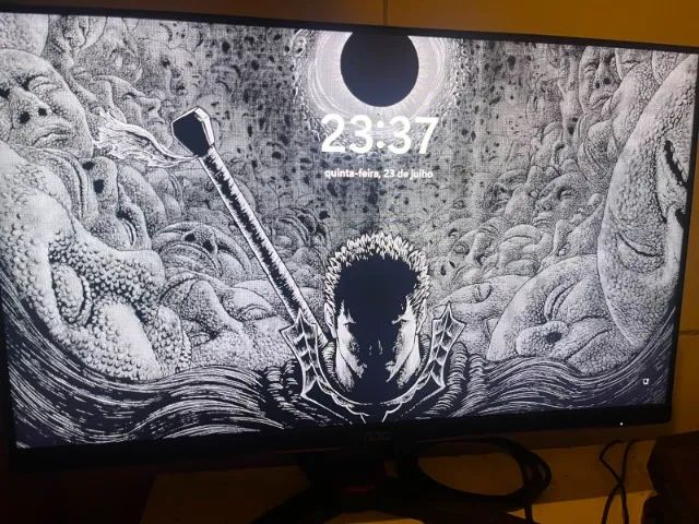Monitor gamer AOC, 24 polegadas, 75hz