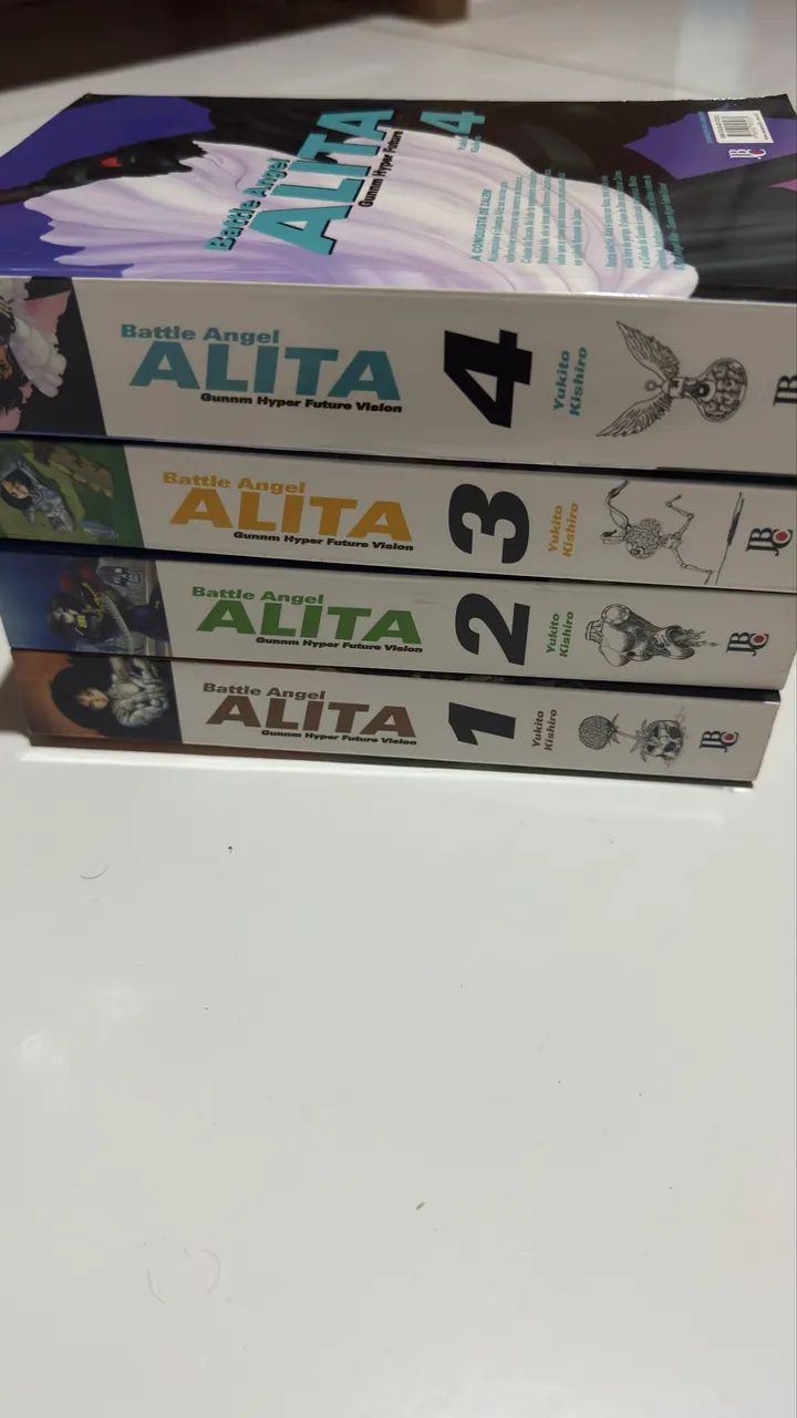Coleção Alita 1 ao 4