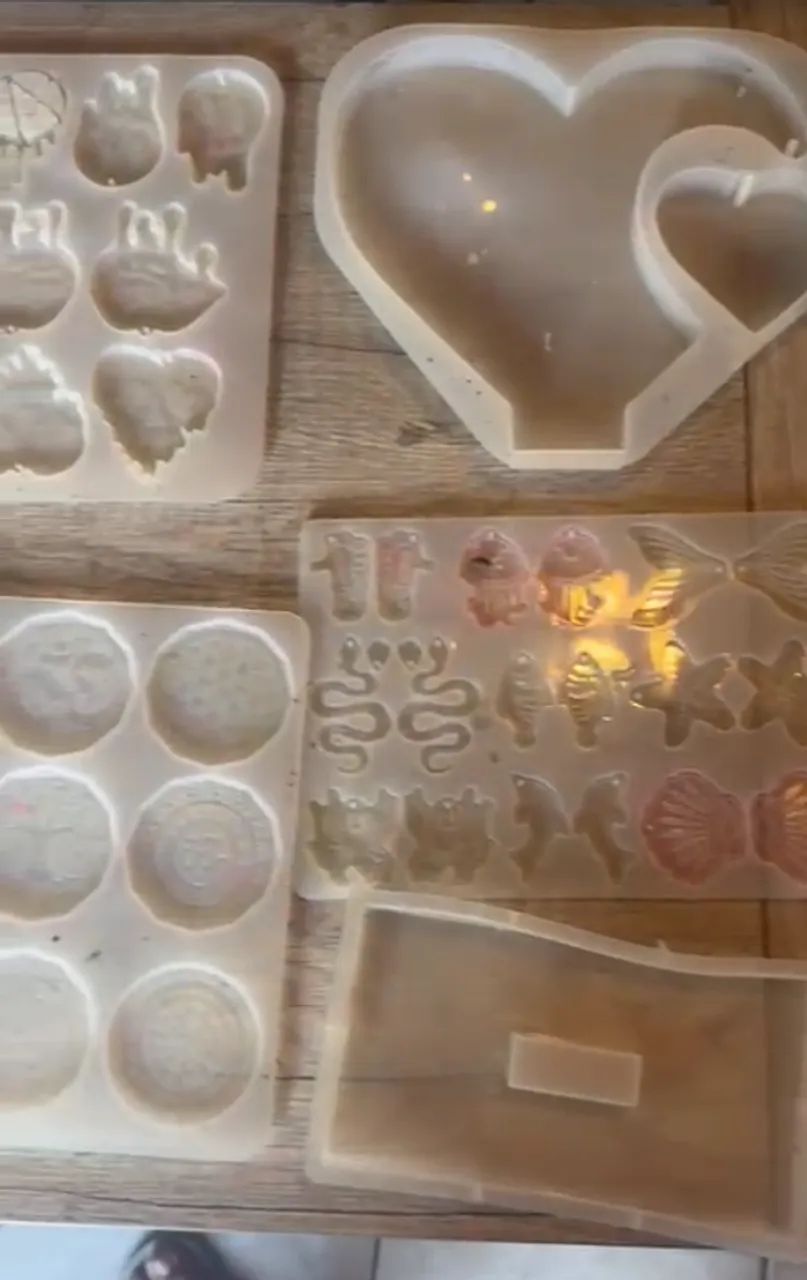 LOTE DE MOLDES DE SILICONE - DIVERSOS MODELOS - Foto 4