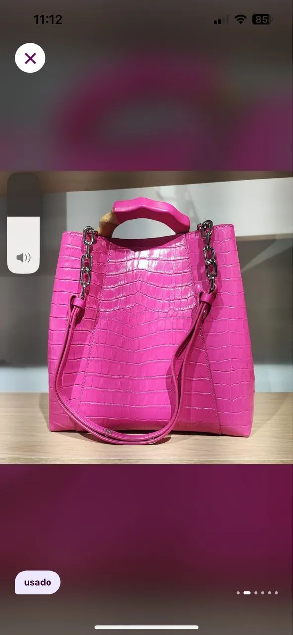 Bolsa Schutz rosa  - Foto 3