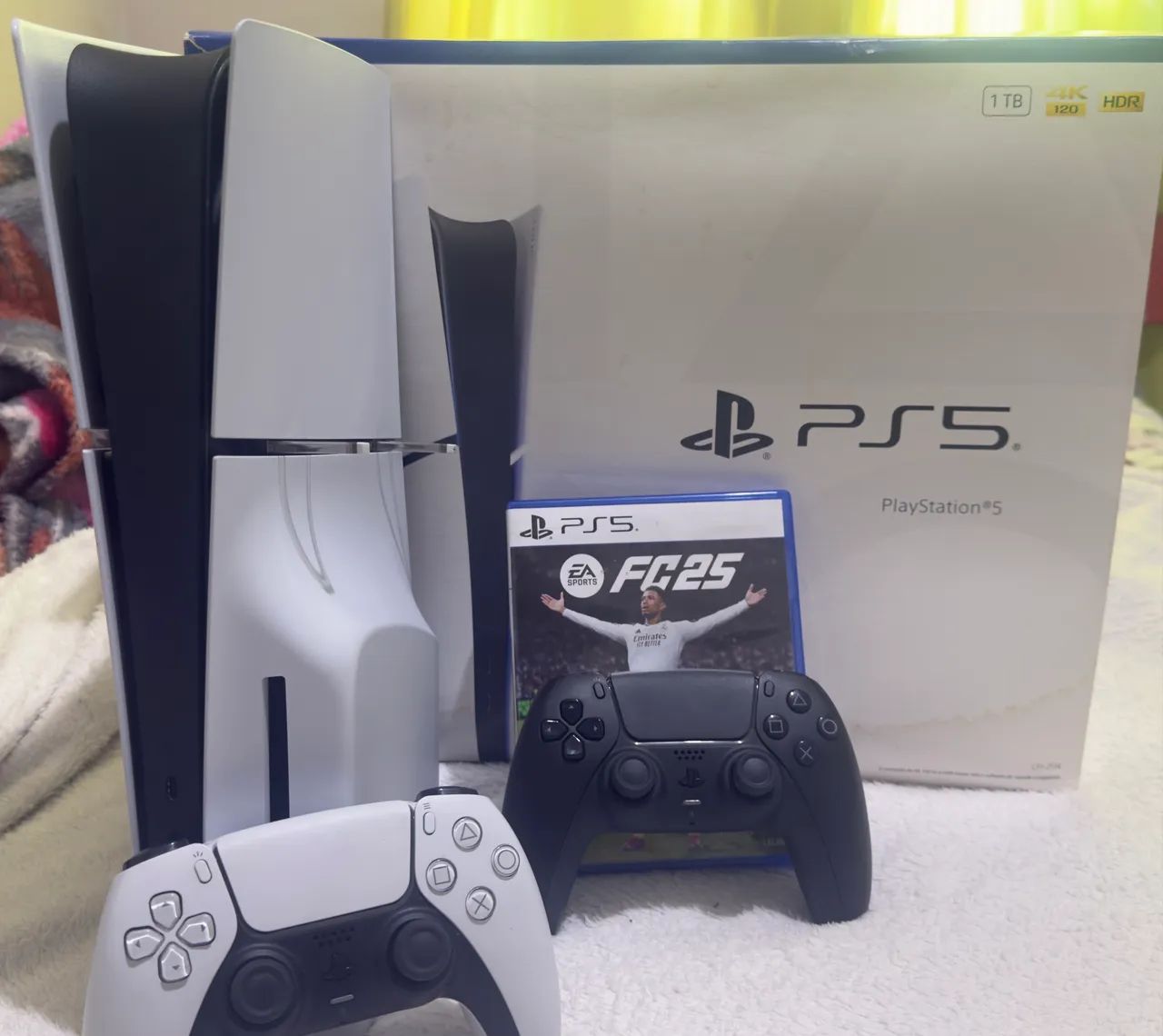 PS5 slim 1tb com leitor de disco  - Foto 2
