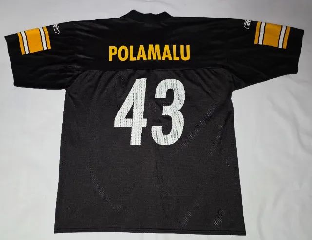 Rara e Linda Camisa Futebol Americano NFL Pittsburgh Steelers